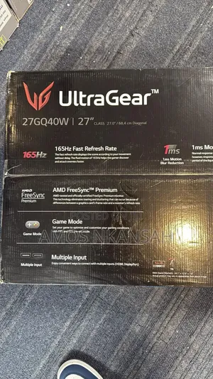 Lg Ultragear 27" Gaming Monitor (Model 27gq40w).