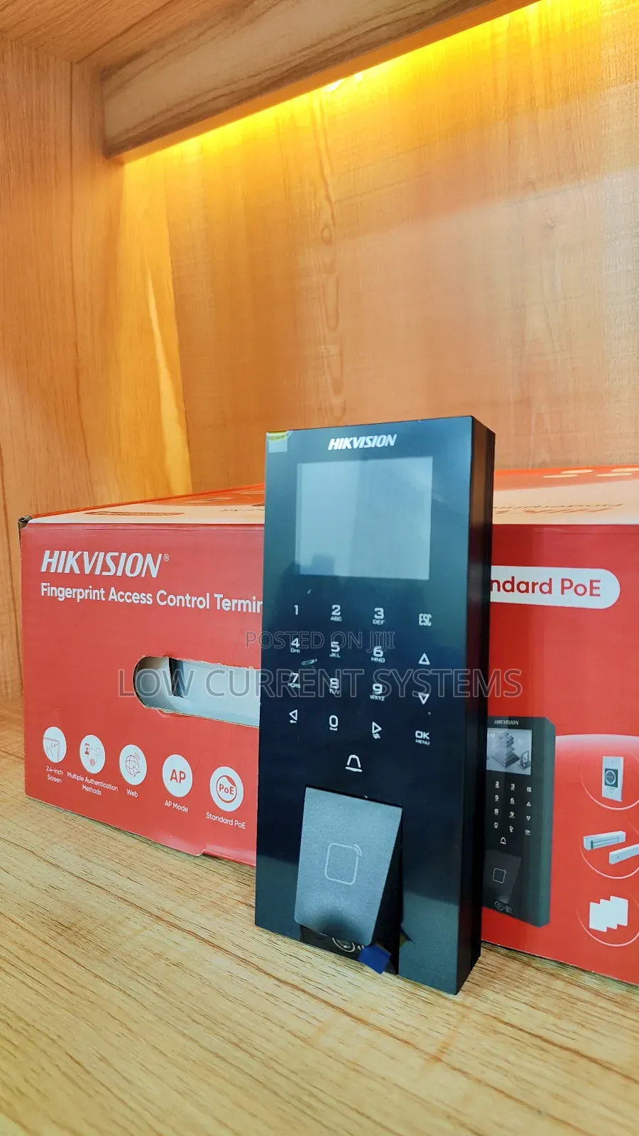 Hikivision Outdoor Access Control Kit Ds-Kas807 Wifi Poe 5000 Finger
