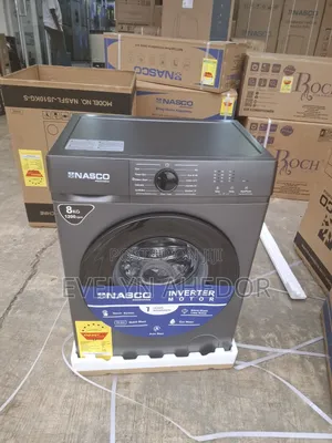 Nasco Inverter Motor Washing Machine 8kg Front Load Full Automatic
