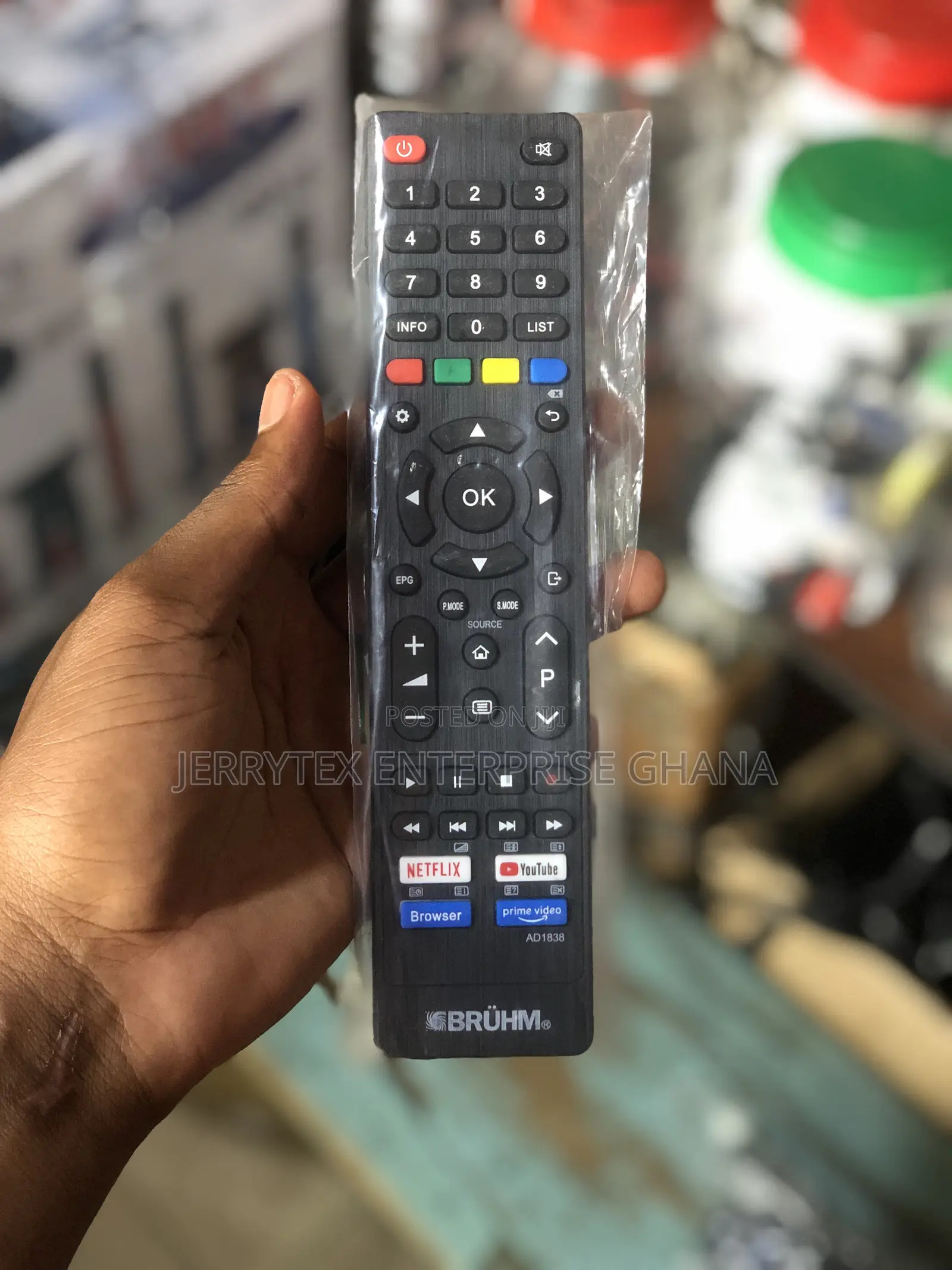 Bruhm Tv Remote