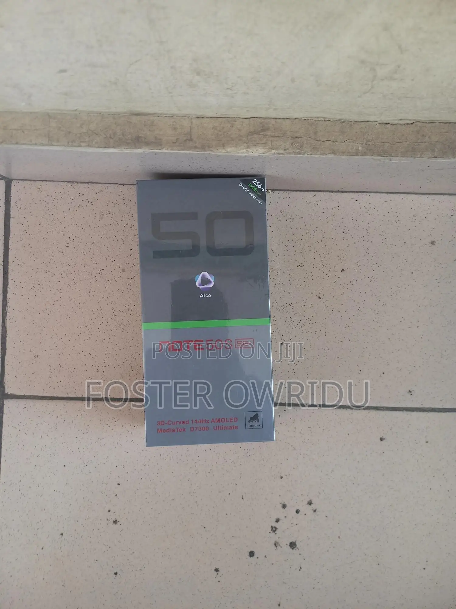 New Infinix Note 50s 256 GB Black
