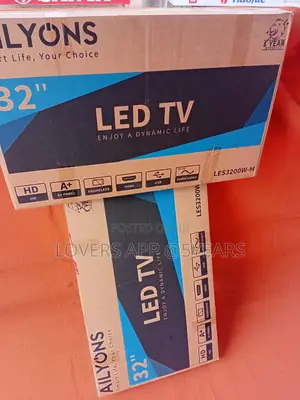 Ailyons 32" Hd Tv – Sharp Images Clear Audio Ailyons 32