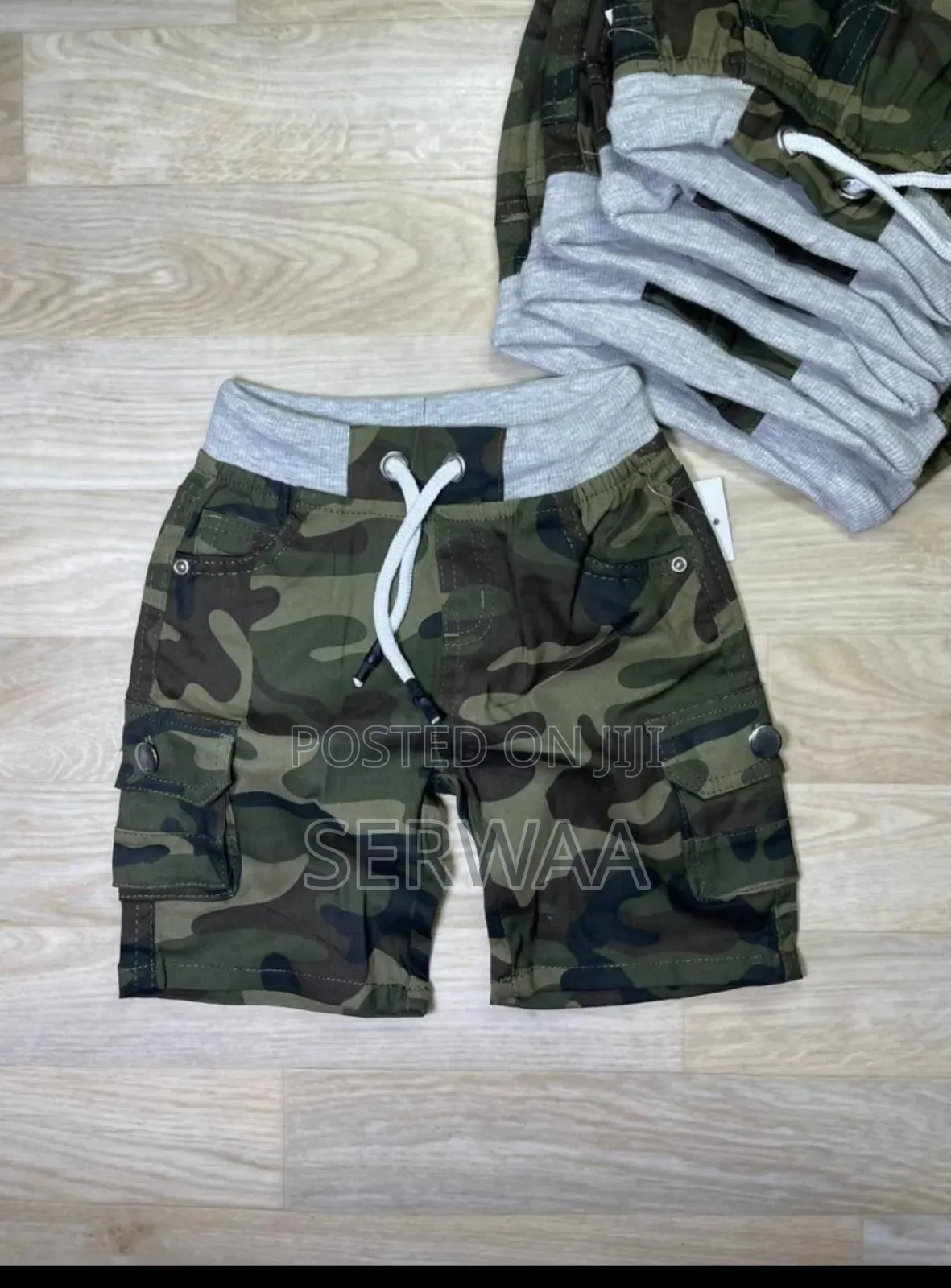 Boys Camo Shorts and Trousers