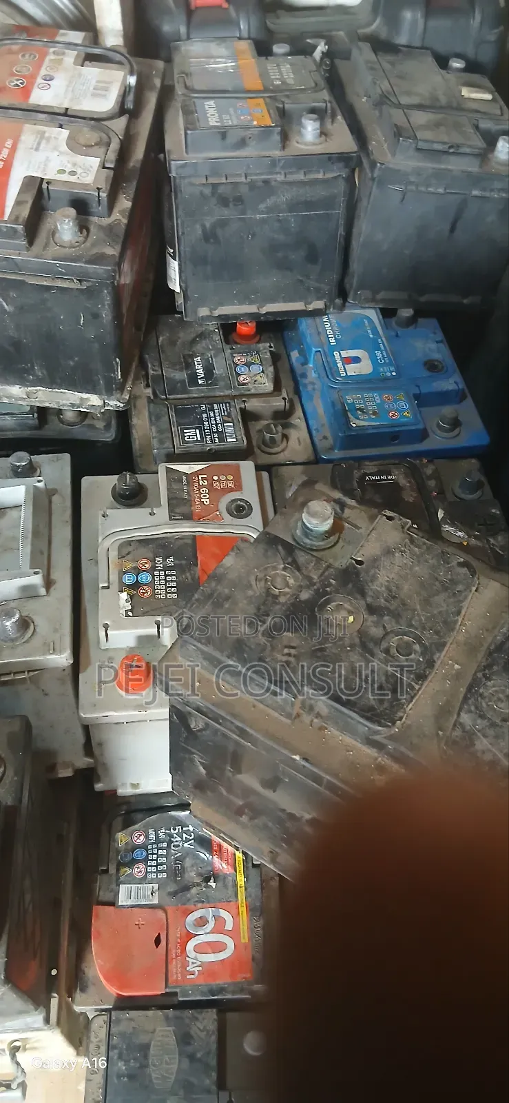 Home Used Car Batteries for Sale at Lapaz Racecourse