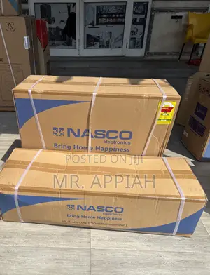Efficient Nasco 1.5hp Air Conditioner(White)Remote Control,R410