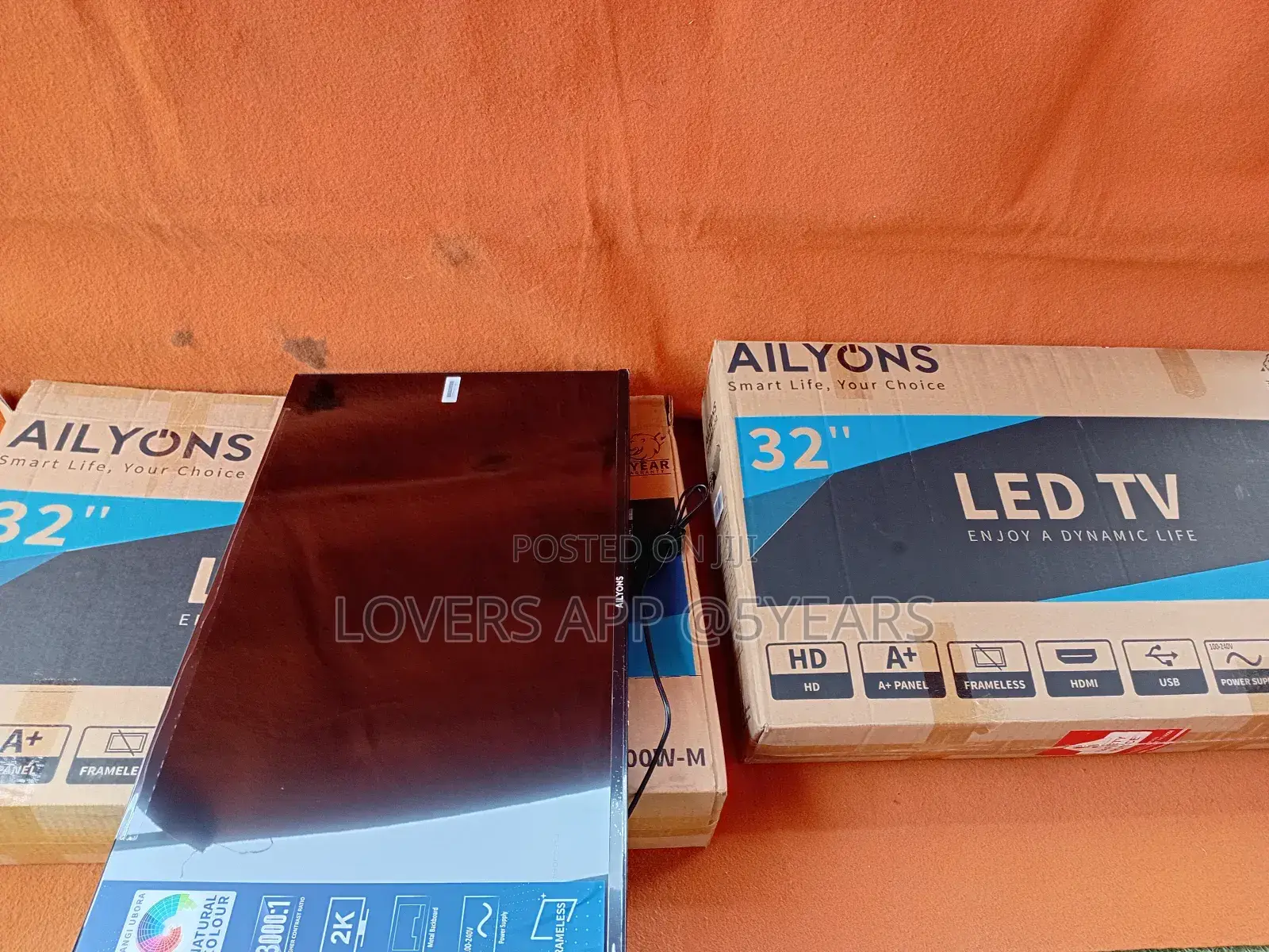 Ailyons 32" Led Tv – Bright Screen Clear Sound Ailyons 32