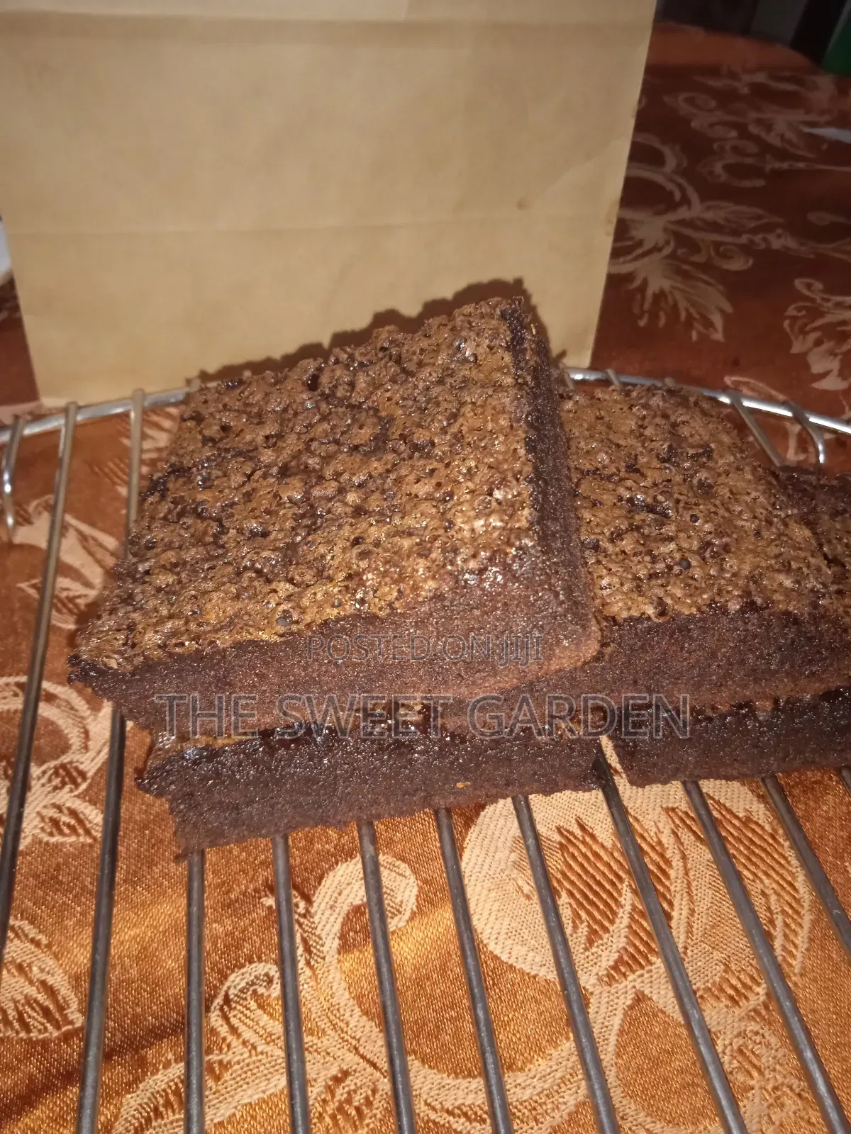 Chocolate Filled Fudgy Brownies