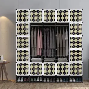 25-Cube Modular Diy Wardrobe