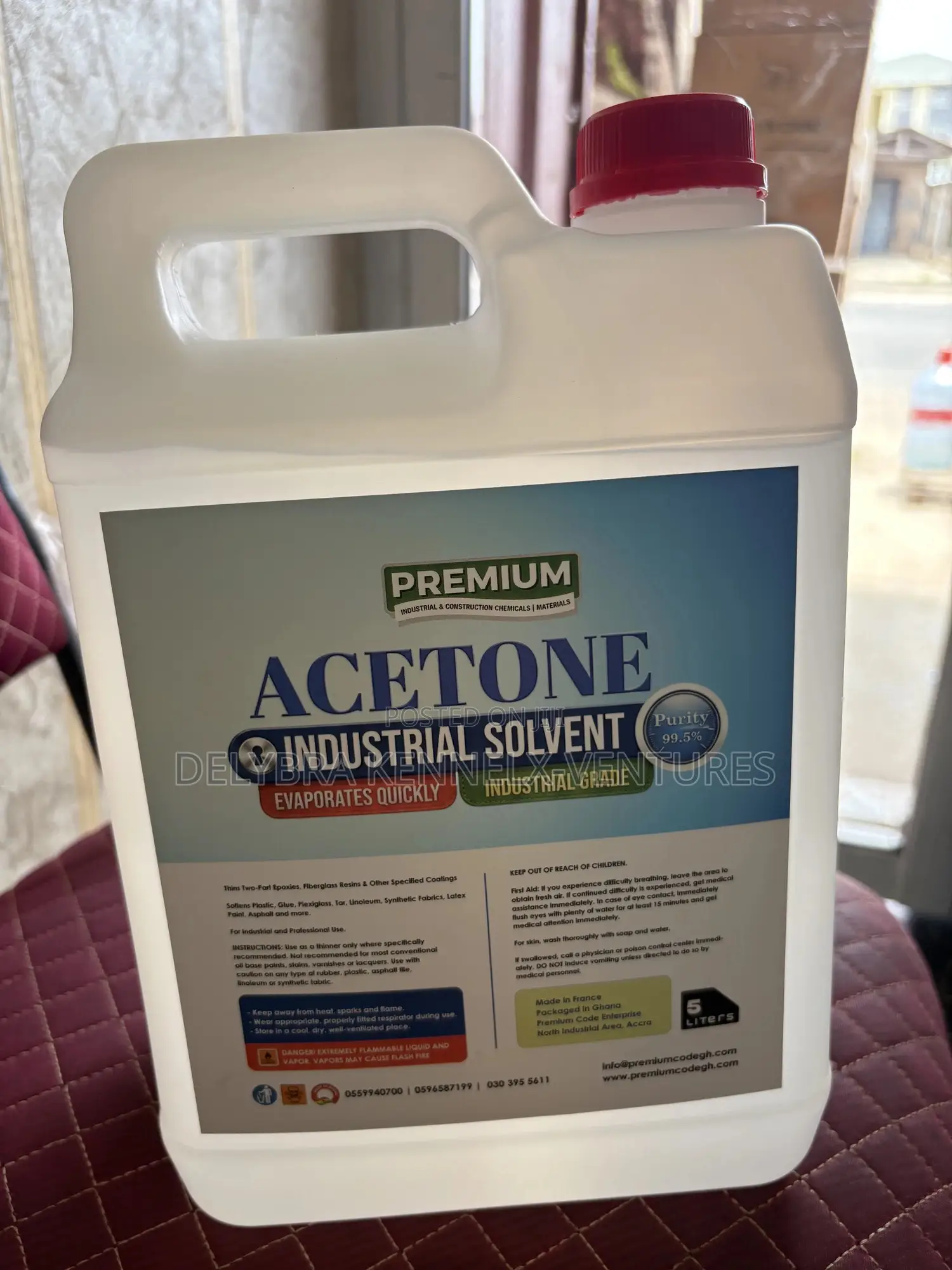 Acetone Industrial Solvent