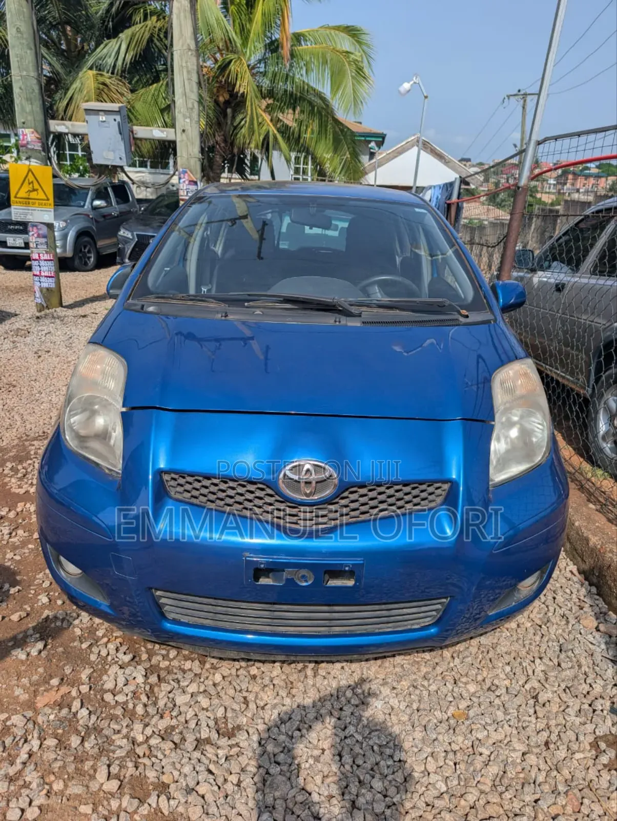 Toyota Yaris 2010 Blue