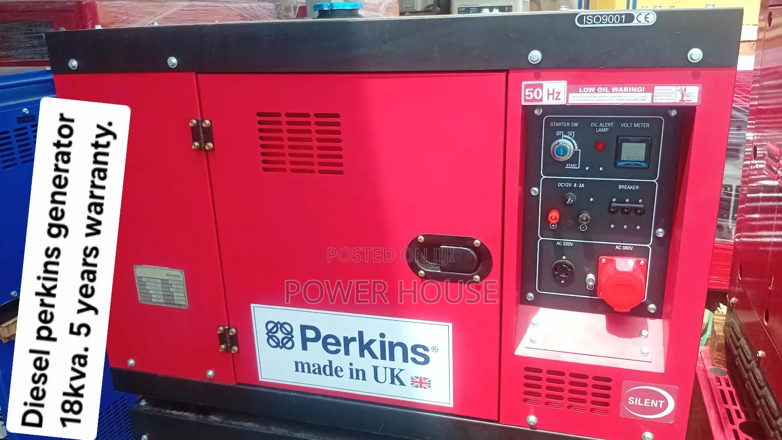 18kva Perkins Generator Power 18kva