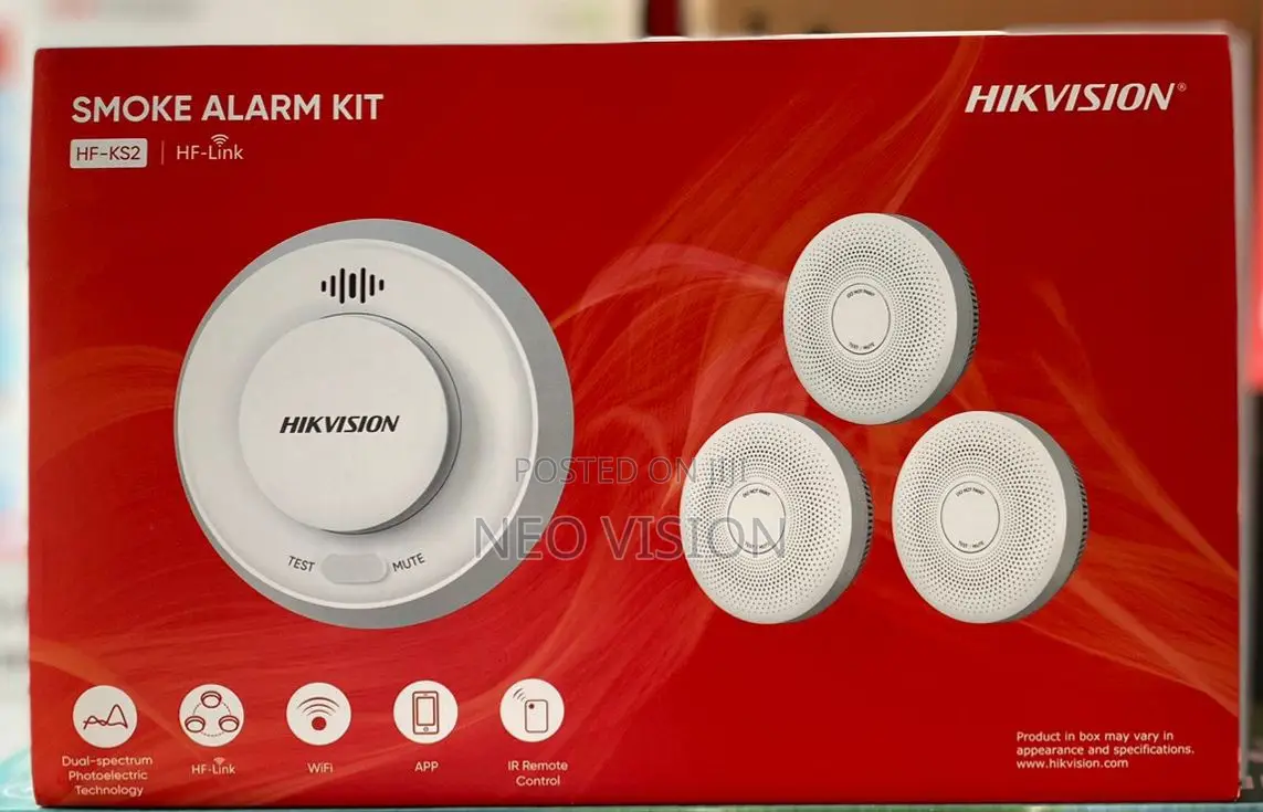 Hikvision Smoke Alarm Kit(Hf-Ks2-Wf/R8)