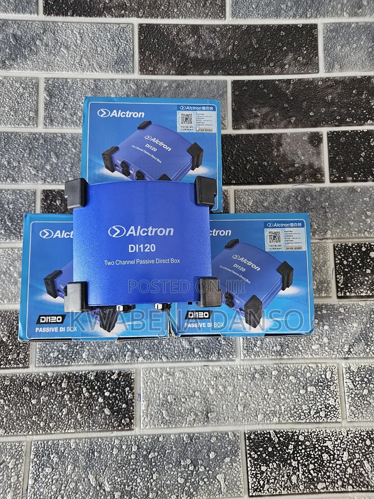 Alctron Di120 Passive Two Channel Di Box