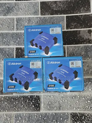 Alctron Di120 Passive Two Channel Di Box