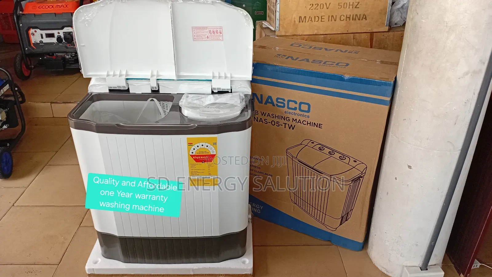 Nasco 5kg Smart Wash Washing Machine