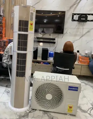 Super Cooling Nasco 2.5hp Floor Standing Inverter Ac(White)