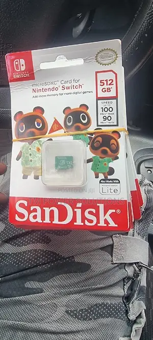 Sandisk Nintendo Switch Memory Card 512gb