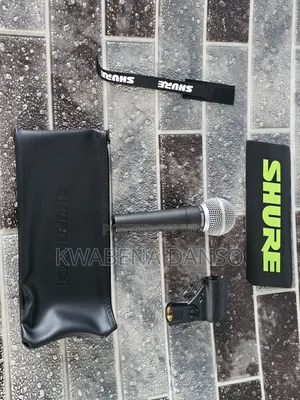 Shure Sm58 Dynamic Cardioid Cord Microphone