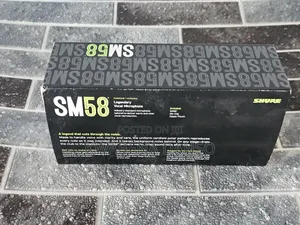 Shure Sm58 Dynamic Cardioid Cord Microphone