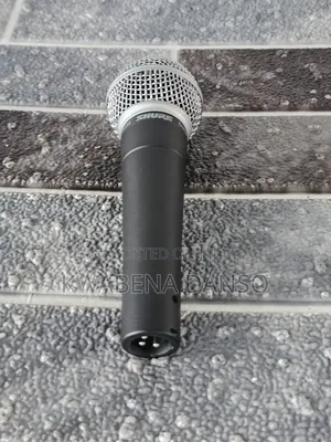 Shure Sm58 Dynamic Cardioid Cord Microphone