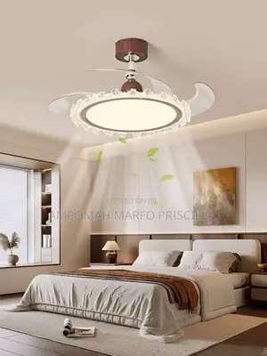 Crystal Fan Light