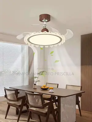Crystal Fan Light