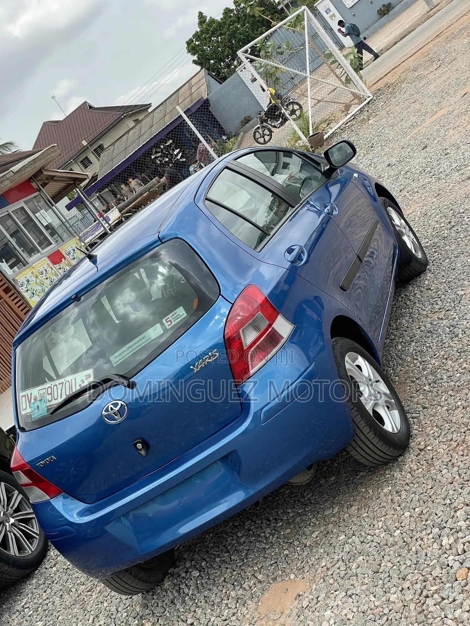 Toyota Yaris 2010 Blue