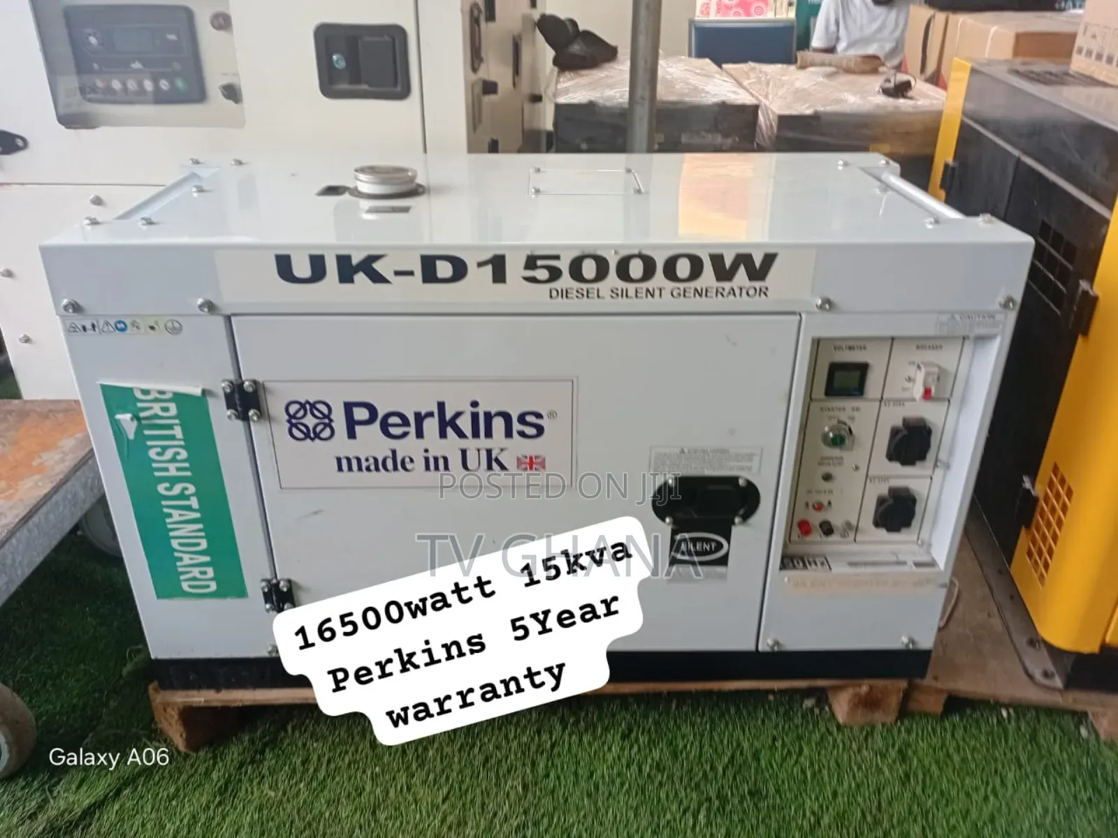 Perkins 15kva Diesel Power – Industrial Strength, Remote Control15kva