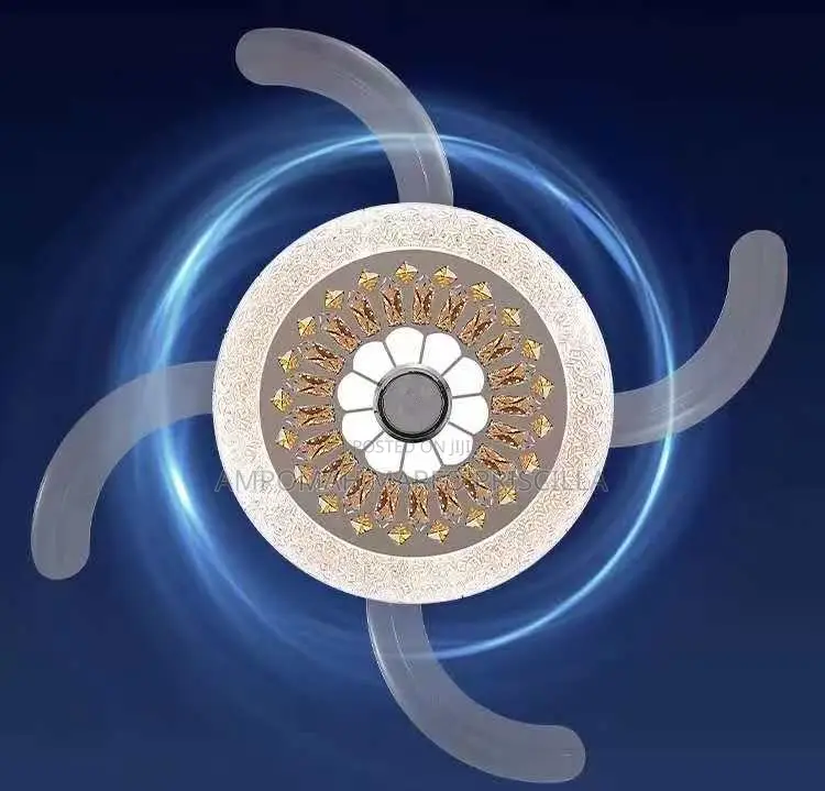 Ceiling Fan With Light And Voice Control
