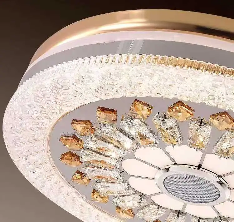 Ceiling Fan With Light And Voice Control