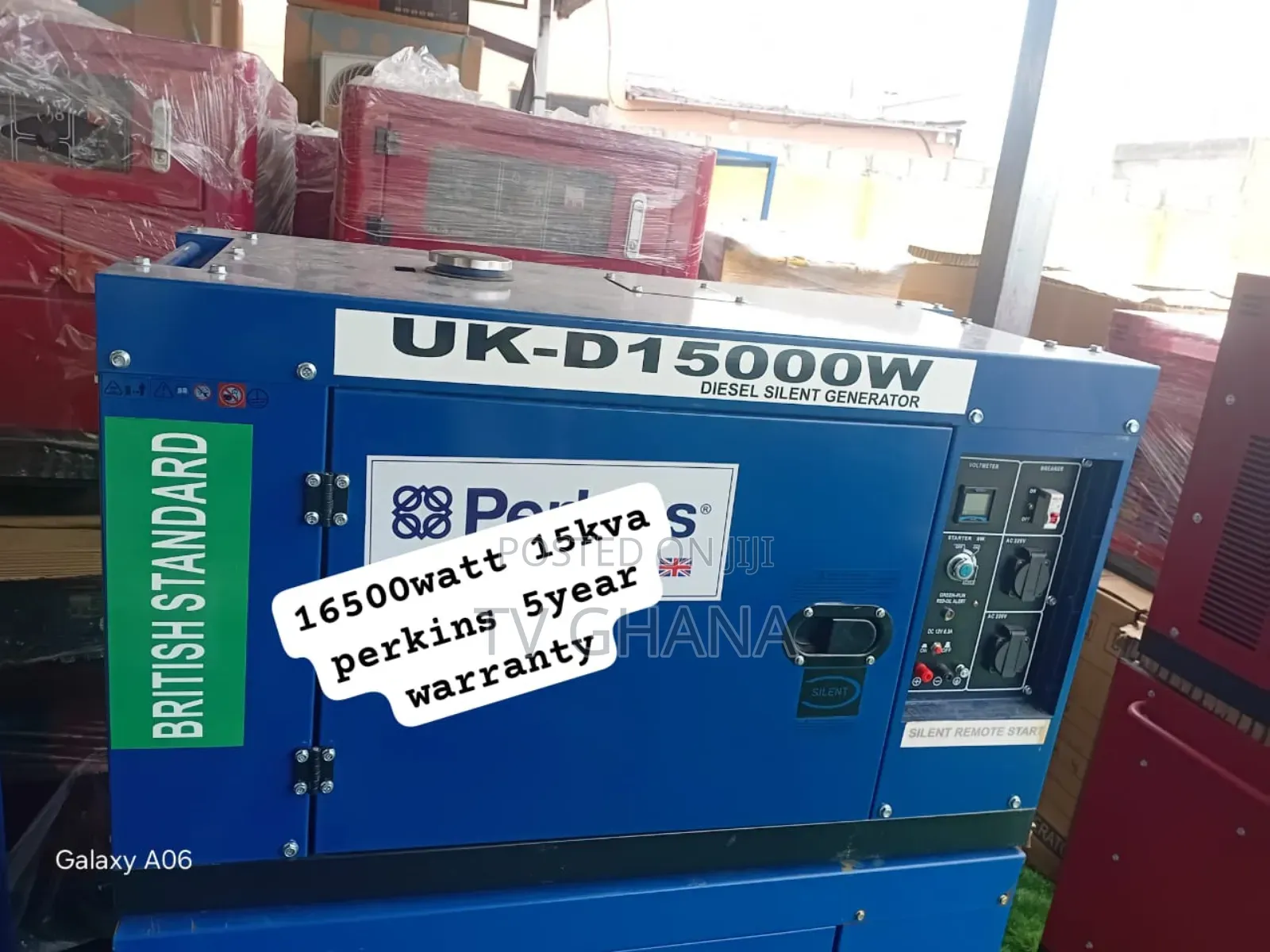15kva Perkins Diesel Genset – Industrial Grade, Remote Controlled15kva