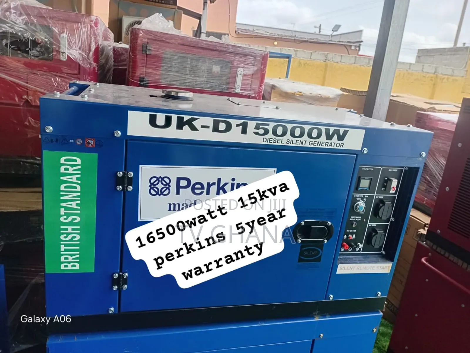 Perkins Diesel 16.5kw Generator – Power Control in One 15kva