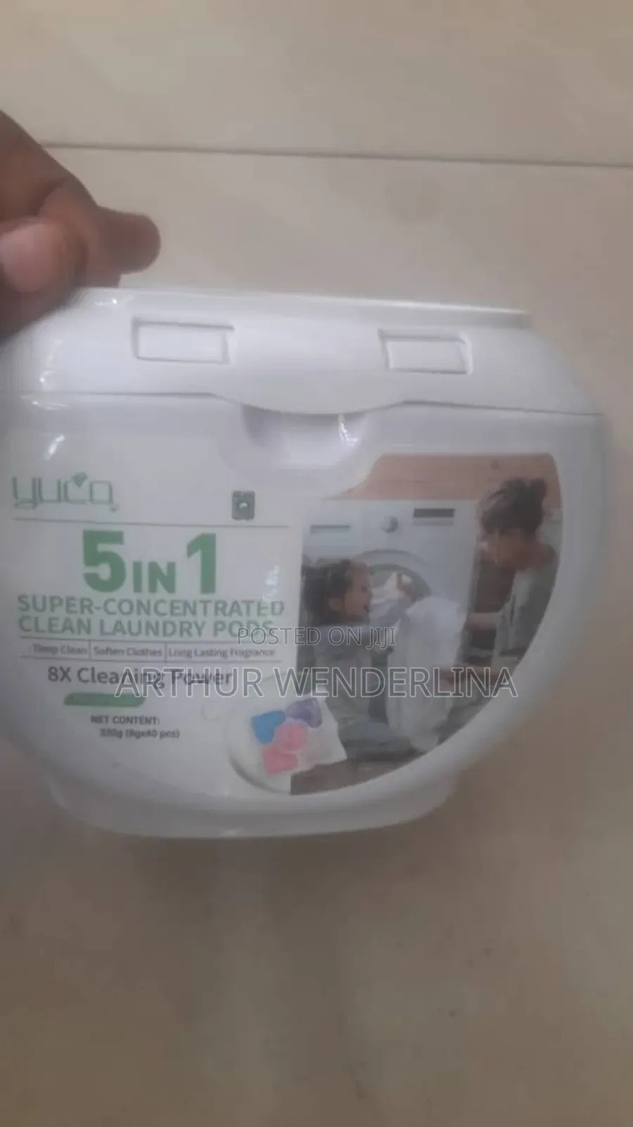 5 in 1 Super Concentrated Clean Laundry Pods