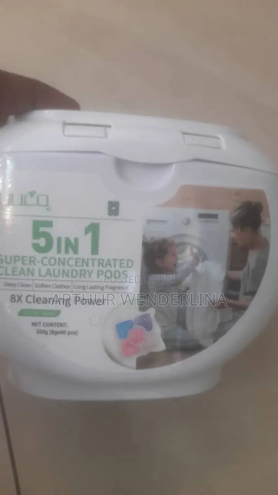 5 in 1 Super Concentrated Clean Laundry Pods