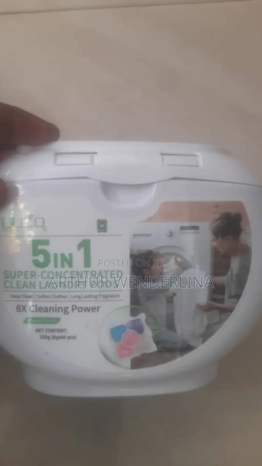 5 in 1 Super Concentrated Clean Laundry Pods