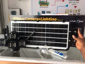 3 Lens 4g,Wifi Solar Powered Camera and Street Light
