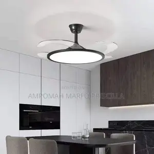 Ceiling Light With Fan and Remote Control