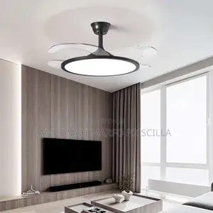 Ceiling Light With Fan and Remote Control