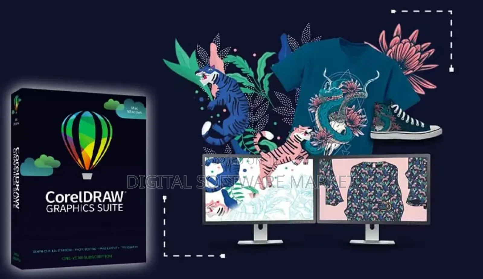 Coreldraw Graphics Suite 2026 V27 for Macos Lifetime License