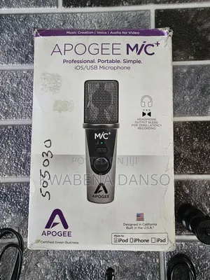 Apogee Mic+ Professional Portable Simple Ios/Usb Microphone