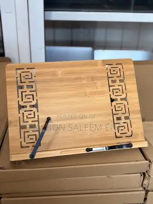 High Quality Adjustable Wooden Bamboo Book Stand For Reading