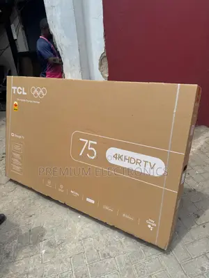 Tcl 75" 4k Ultra Hd | Chromecast Built-in | Google Smart Hdr10+ Tv