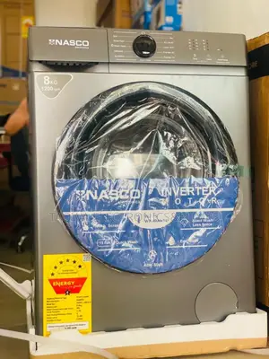 Buy the Nasco 8kg Nasfl-J8kg-S Front Load Washing Machine