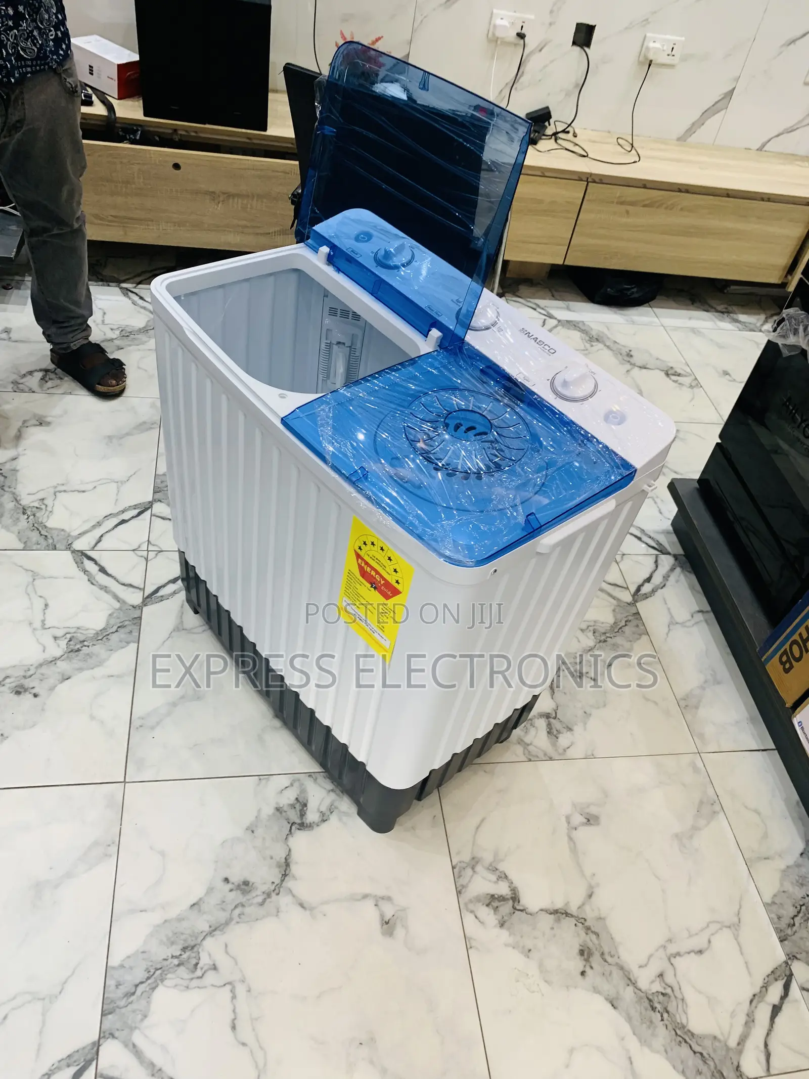 Call and Order for Nasco 10kg Topload Twintub Washing Machine
