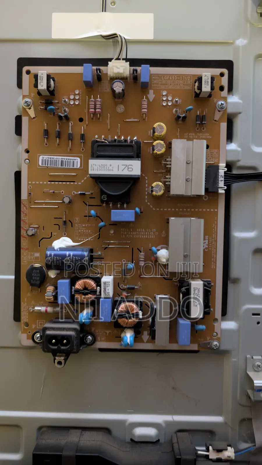 Lg Board Power and Picture 49"