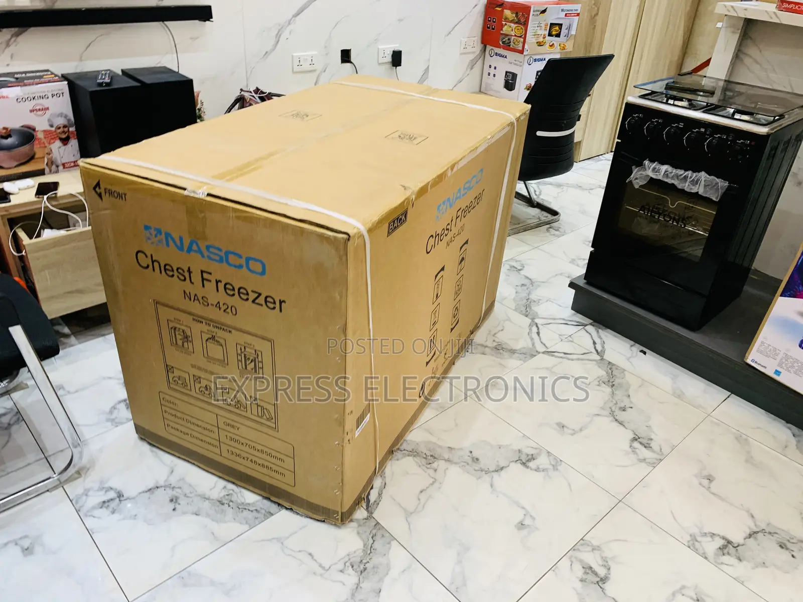 Shop From Us the New Chest Freezer 38 Single Door Nasco