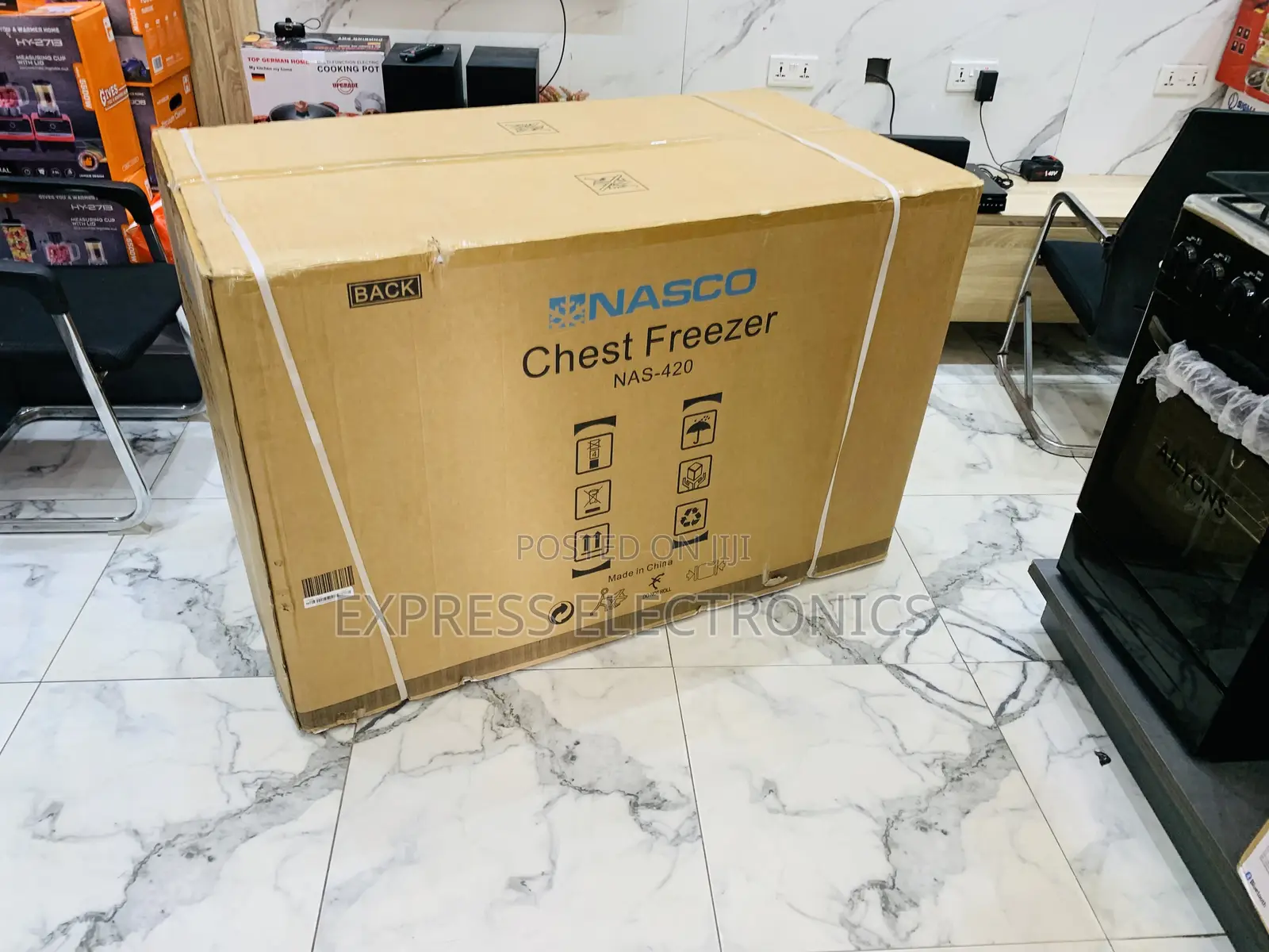 High Quality Chest Freezer Single Door Nasco 380l