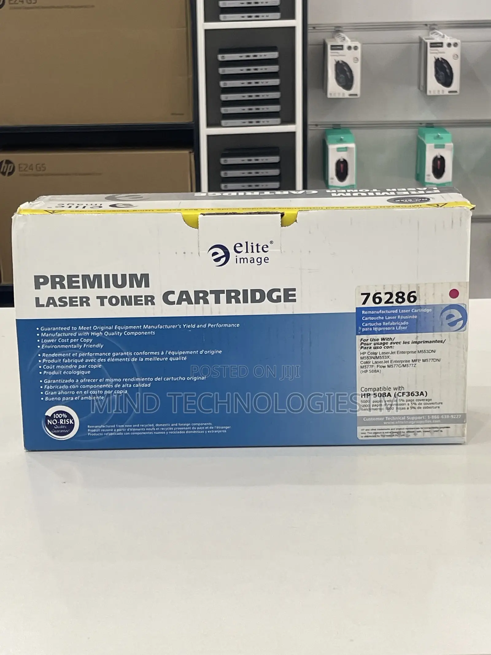Elite Image 76286 Remanufactured Hp 508a Toner Cartridge Magenta