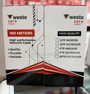 Westa Cat6 Network Cable 100m Indoor Utp
