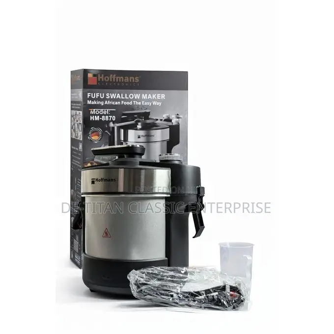 Automatic Multi Function Swallow Maker/Fufu Pounding Machine -1000w-6l